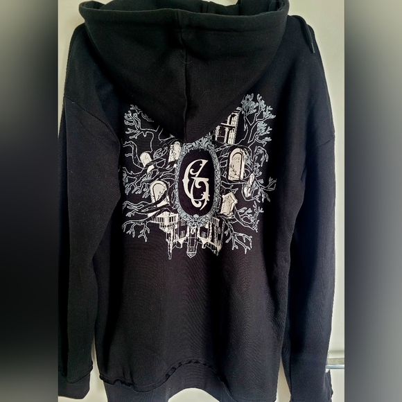 Our Universe Disney The Haunted Mansion Gracey Manor Oversized Hoodie - Picture 4 of 6